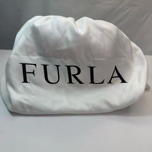 Furla Blush Faux Fur Crossbody Bag NWT Comes with Dust Bag
